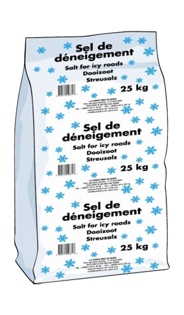 Sel de déneigement 25Kg